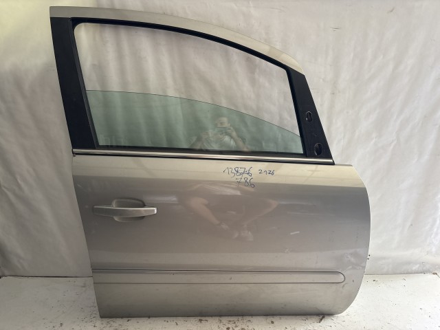 13786 Opel Zafira B Jobb első Ajtó Szürke  Z176