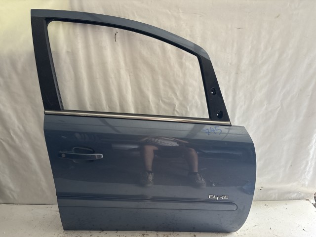 745 Opel Zafira B Jobb első Ajtó Kék