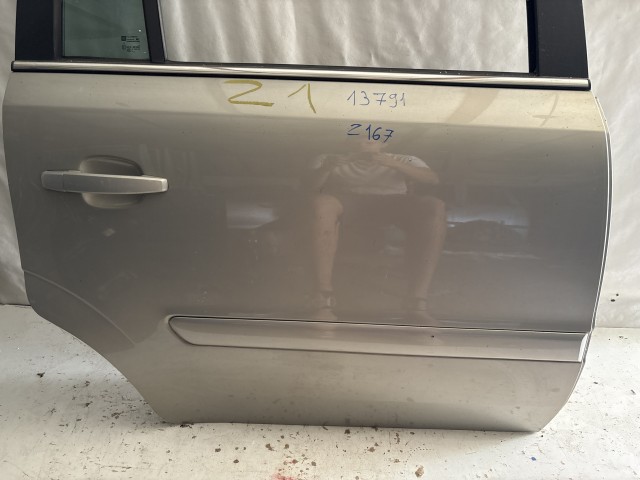 13791 Opel Zafira B Jobb hátsó Ajtó Szürke  Z176