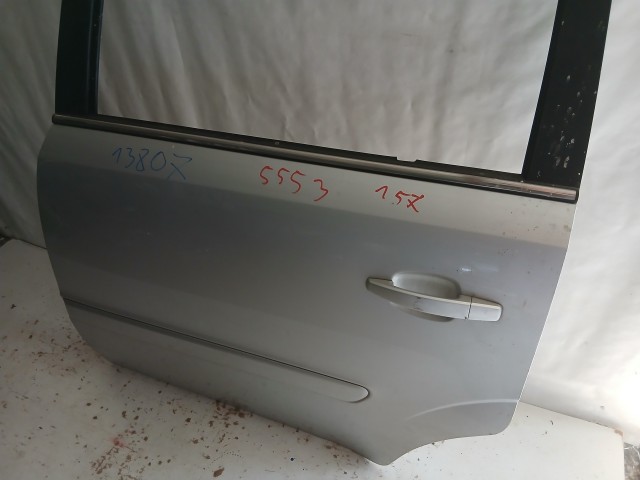 13807 Opel Zafira B Bal hátsó Ajtó Ezüst Z157