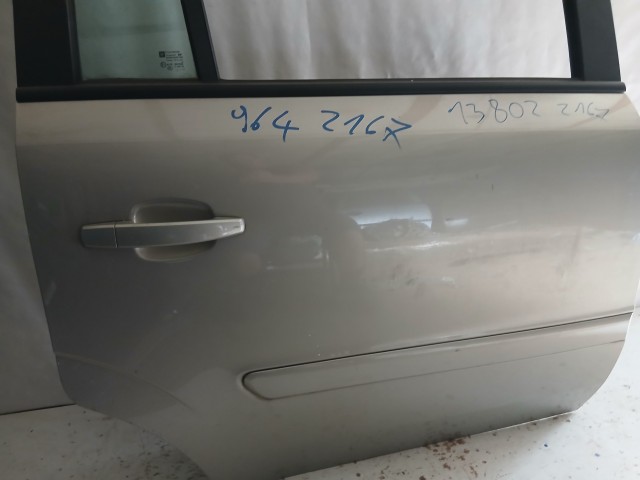 13802 Opel Zafira B Jobb hátsó Ajtó Panacotta Z167