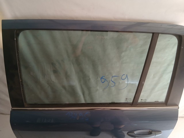 13795 Opel Zafira B Bal hátsó Ajtó Kék