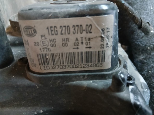 13852 Opel Astra H Jobb első Lámpa Fényszóró