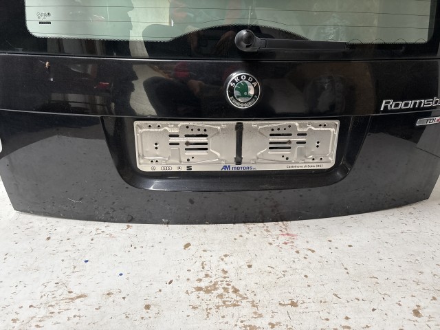 13902 Skoda Roomster 2006-2015 Csomagtérajtó Használt  Fekete