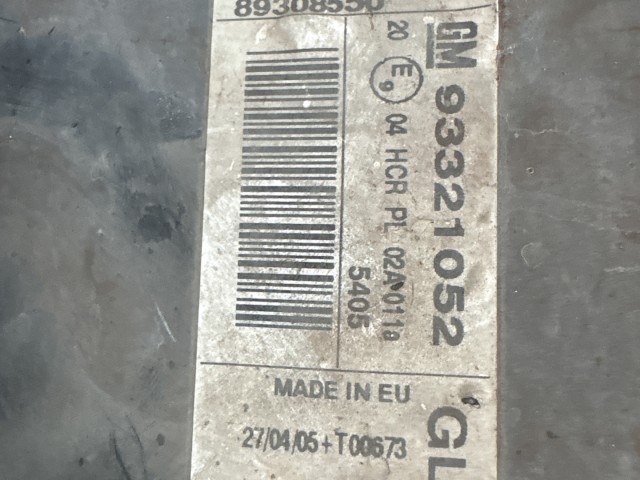 13914 Opel Meriva A  Bal első Lámpa