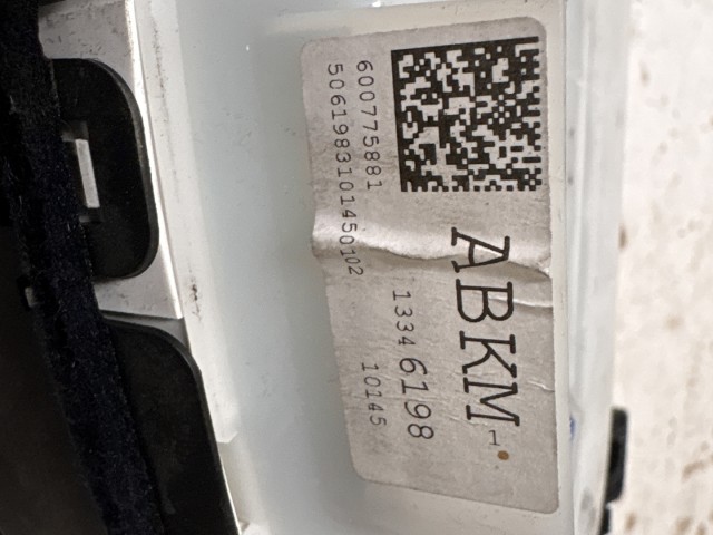 Opel Meriva B 2010-2017 Óracsoport Használt 