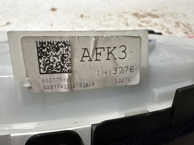 Opel Astra J diesel Óracsoport