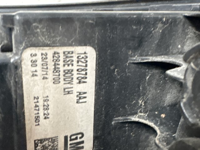 13946 Opel Zafira C  Bal hátsó Lámpa