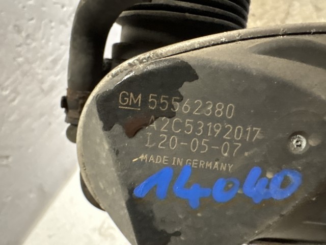 Opel Astra H z18xer Fojtószelep