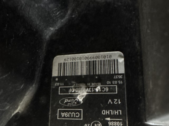 14203 Ford Transit 2008 Bal első Lámpa Fényszóró