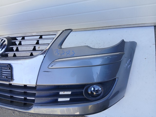 14343 Volkswagen Touran 2003-2015 első Lökhárító Kékesezüst