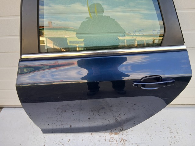 14395 Opel Astra J 2009-2015 Bal hátsó Ajtó Kék Z GEU 5 ajtós