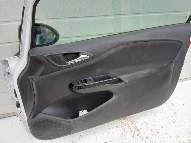 14406 Opel Corsa E 2014-2019 Jobb első  Ajtó Fehér Y40r 3 ajtós