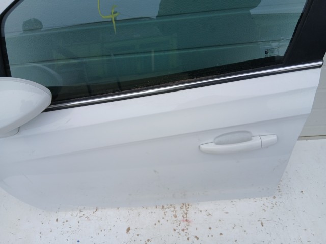 14407 Opel Corsa E Bal első Ajtó Fehér Y40r 5 ajtós