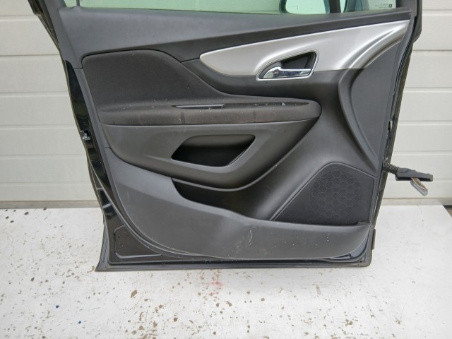 14409 Opel Mokka 2012-2019 Bal első Ajtó Fekete Y22c