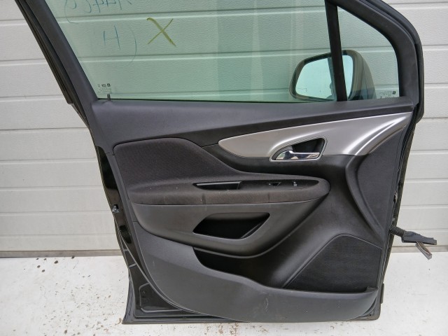 14409 Opel Mokka 2012-2019 Bal első Ajtó Fekete Y22c