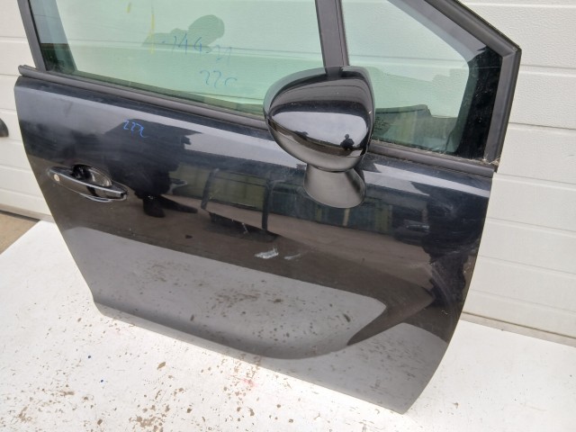 14411 Opel Meriva B 2010-2017 Jobb első Ajtó Fekete Z22c