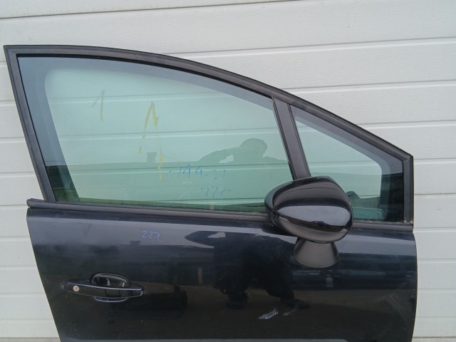 14411 Opel Meriva B 2010-2017 Jobb első Ajtó Fekete Z22c