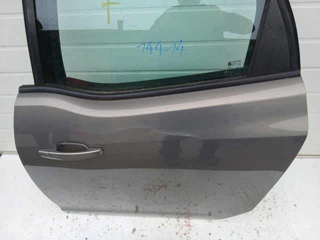 14414 Opel Meriva B 2010-2017 Bal hátsó Ajtó Barna Z40w a képen látható sérüléssel