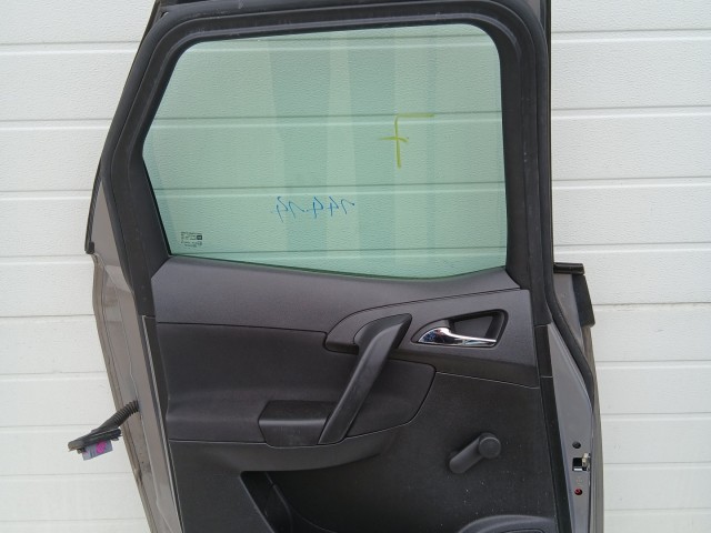 14414 Opel Meriva B 2010-2017 Bal hátsó Ajtó Barna Z40w a képen látható sérüléssel