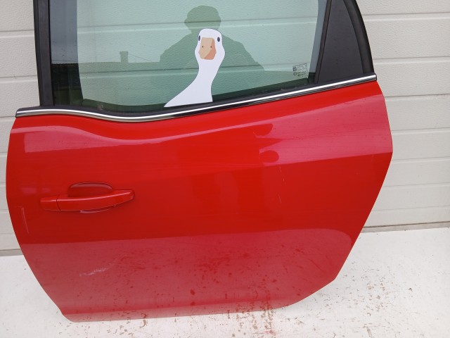 14415 Opel Meriva B 2010-2017 Bal hátsó Ajtó Használt Piros