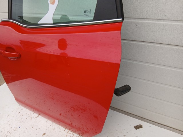 14415 Opel Meriva B 2010-2017 Bal hátsó Ajtó Használt Piros