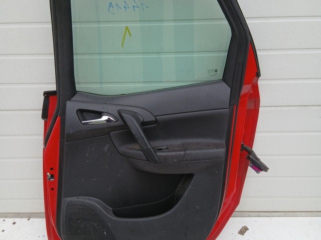 14419 Opel Meriva B 2010-2017 Jobb hátsó Ajtó Piros Z50b