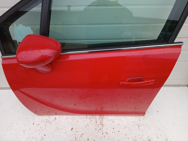 14420 Opel Meriva B 2010-2017 Bal első Ajtó Piros Z50b