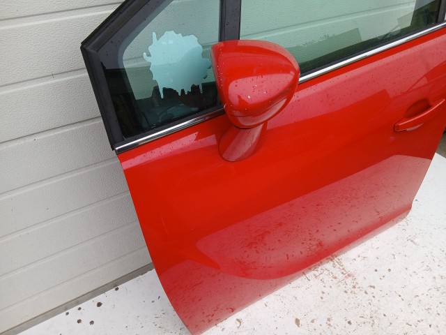 14420 Opel Meriva B 2010-2017 Bal első Ajtó Piros Z50b