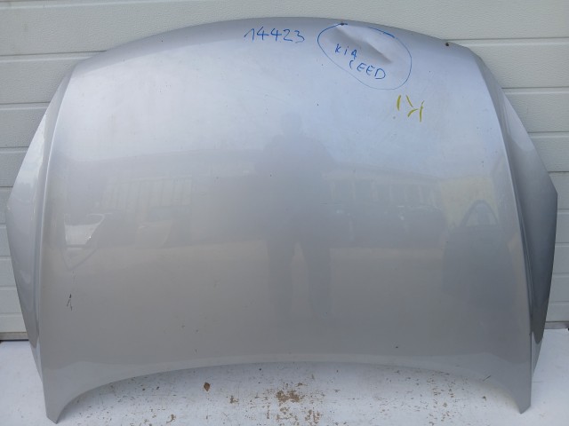 14423 Kia Ceed I. 2007-2012 Motorháztető Használt Ezüst  