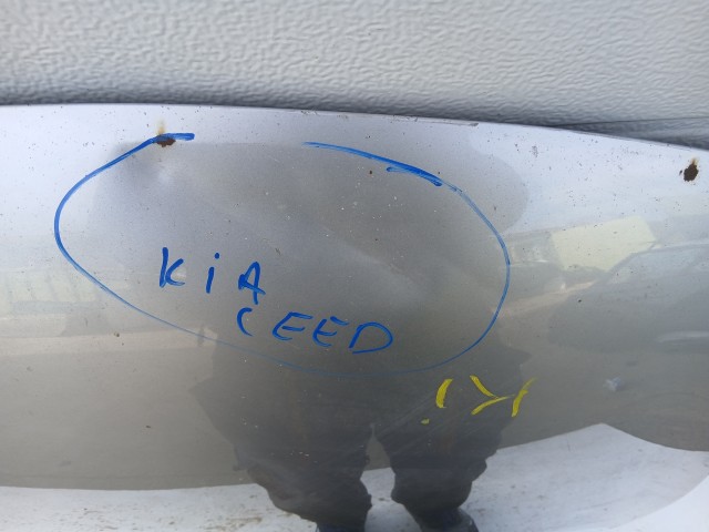 14423 Kia Ceed I. 2007-2012 Motorháztető Használt Ezüst  