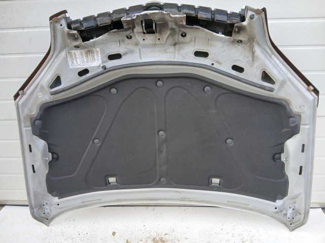 14424 Opel Antara 2006-2015 Motorháztető Használt Ezüst Z176 