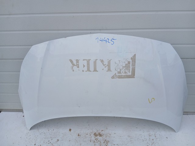 14425 Opel Corsa E 2014- 2014-2019 Motorháztető Használt Fehér Z40r 