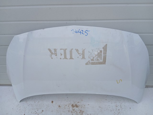 14425 Opel Corsa E 2014- 2014-2019 Motorháztető Használt Fehér Z40r 