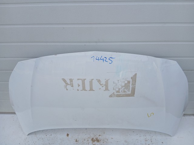 14425 Opel Corsa E 2014- 2014-2019 Motorháztető Használt Fehér Z40r 