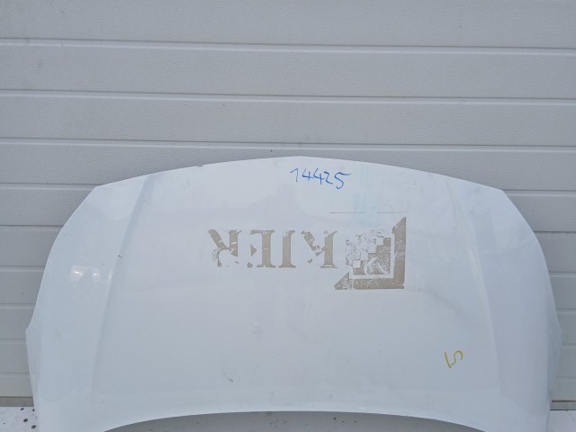 14425 Opel Corsa E 2014- 2014-2019 Motorháztető Használt Fehér Z40r 