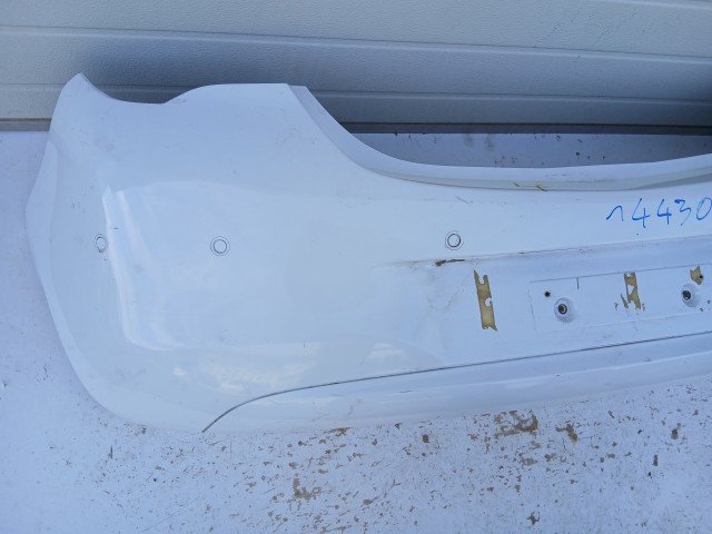 14430 Opel Corsa E 2014-2019 hátsó Lökhárító parkszenzoros 6 radaros Fehér