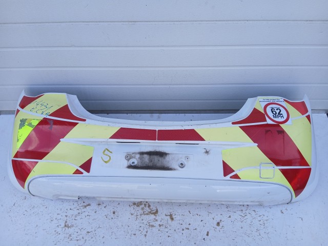 14431 Opel Corsa E 2014-2019 hátsó Lökhárító Fehér