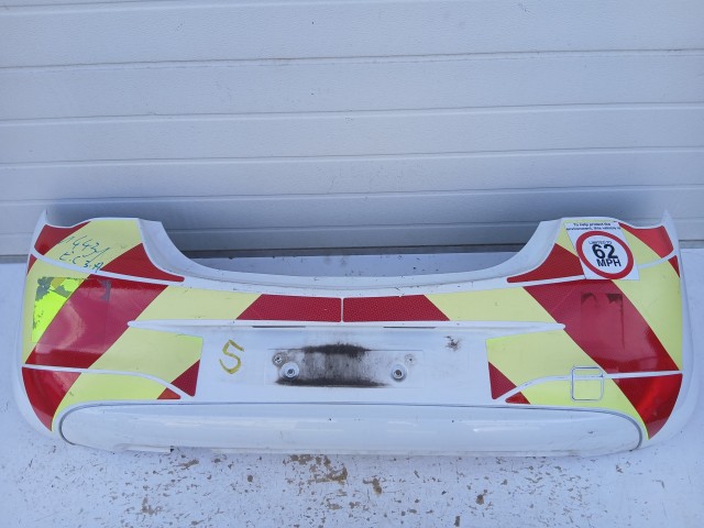 14431 Opel Corsa E 2014-2019 hátsó Lökhárító Fehér