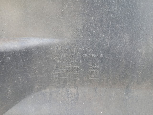 14431 Opel Corsa E 2014-2019 hátsó Lökhárító Fehér