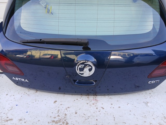 14450 Opel Astra J 2009-2015 Csomagtérajtó Használt Kek Z geu