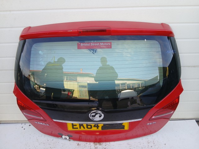 14457 Opel Meriva B 2010-2017 Csomagtérajtó Használt Piros 