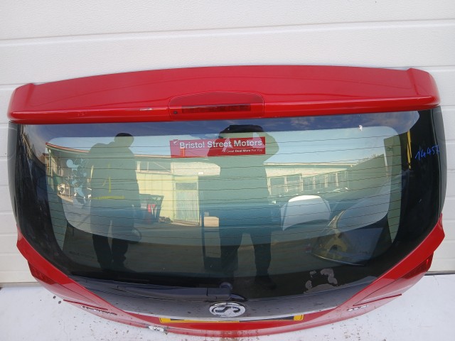 14457 Opel Meriva B 2010-2017 Csomagtérajtó Használt Piros 