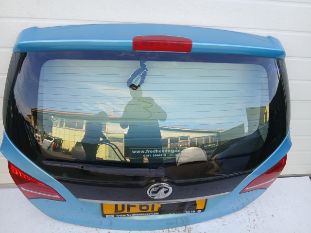 14460 Opel Meriva B 2010-2017 Csomagtérajtó Használt Türkiz Z21z