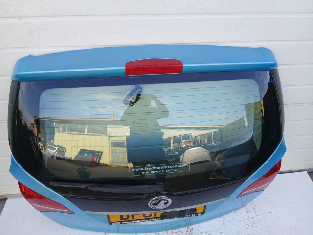 14460 Opel Meriva B 2010-2017 Csomagtérajtó Használt Türkiz Z21z