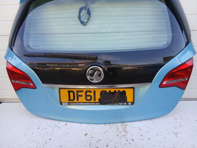 14460 Opel Meriva B 2010-2017 Csomagtérajtó Használt Türkiz Z21z