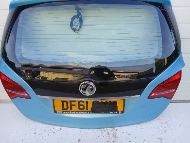 14460 Opel Meriva B 2010-2017 Csomagtérajtó Használt Türkiz Z21z