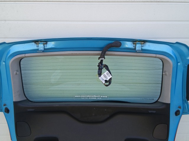 14460 Opel Meriva B 2010-2017 Csomagtérajtó Használt Türkiz Z21z