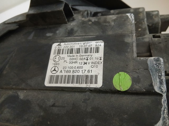 14502 Mercedes Benz B-Class 2005-2011 Bal első Lámpa Fényszóró