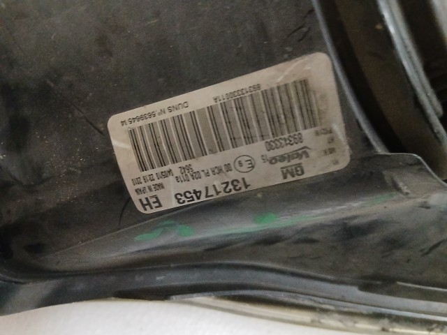 14503 Opel Corsa D 2010 Bal első Lámpa Fényszóró